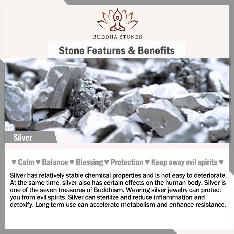 Buddha Stones Sterling Silver Lotus Zircon Blessing Protection Ring Ring BS 2