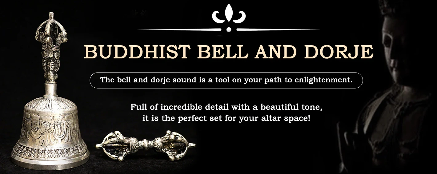 BUDDHIST BELL AND DORJE